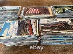 1000+ Vintage Postcard Lot Chrome 1950's or Later Views Hotels Collection