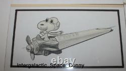 1970's Kenner Peanuts Gang / Snoopy Hand Drawn Art Concept Toothpaste Toy Set
