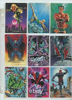 1992 Marvel Masterpieces Complete Set, 1-100 Nice Set Joe Jusko Art