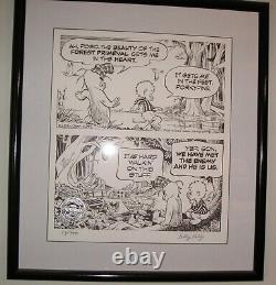1992 Pogo by Walt Kelly 5 limited lithos, Selby Kelly signed, numbered, framed