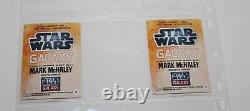 2012 Topps STAR WARS Galaxy Series 7 Set + Etched Foils + Foil Art ANIMATED CELS