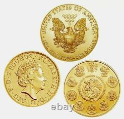2017 USA, Mexico, United Kingdom OUNCE OF ART VAN GOGH 3 Coins Set