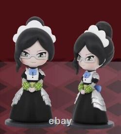 6pcs Cute Anime Overlord Maid PVC Figure Collectible Model Set Art Designer Toys