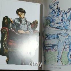 ATTACK ON TITAN / Shingeki No Kyojin Art Book 1-5 All 5 set Used Japanese ANIME