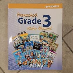 Abeka 3rd Grade Curriculum Homeschool Lot Set 26 Books Child Full Grade Kit 2020