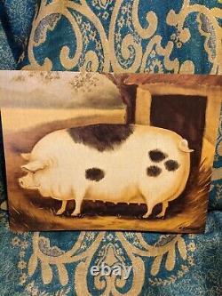 Alexandra Churchill Portfolio of Sheep Pigs Game Cocks Complete Set 6 Very Rare