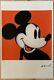 Andy Warhol (after) Mickey Mouse Orange Background Limited Edition Lithograph