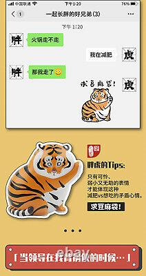 Anime Panghu Tiger Cat Blind Box Art Toy Figure 1pc or SET