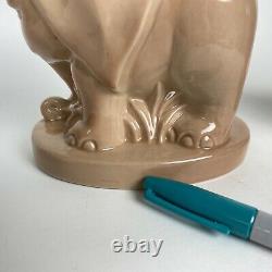 Art Deco Pottery Elephant Pair Vally Wieselthier General Ceramics USA Pink Set