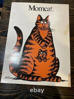 B Kliban 10 Cat Posters 18x24 Set Lot W Envelope Vintage 1970s Art Print1979