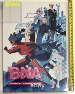BNA official visual art book card & BRAND NEW ANIMAL set trigger animation anime