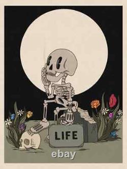 BNG Ezra Brown LE# Of 50 and signed Life & Death Print Set, classis cartoon look