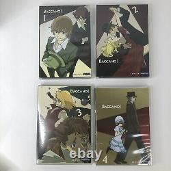 Baccano! Vol 1 2 3 4 DVD With Rare DVD Set Art Box Funimation Anime