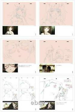 Bakemonogatari KEY ANIMATION NOTE book Full color vol 1&2 set anime art hitagi