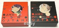 Bakemonogatari key animation Note Art Book Full color vol1&2 set Japan #105
