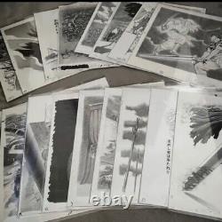 Berserk Exhibition Duplicate Manuscript Complete set A-Q Set of 17 silver frame