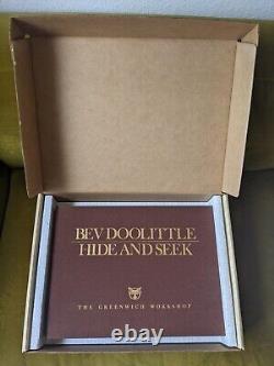 Bev Doolittle Hide and Seek Folio Of 6 Prints Signed 72 of 25000 Hardcover
