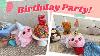 Birthday Party Supplies For Stuffed Animals Hats Decorations Cake Presents