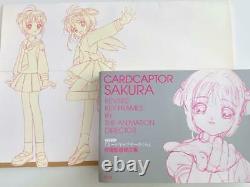 CARDCAPTOR SAKURA Animation Art Set Book CLAMP Model Sheet Japan Anime