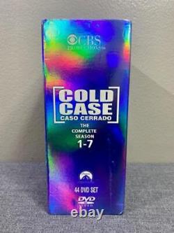 COLD CASE The Complete Edition Seasons 1-7 44 Disc DVD Box Set