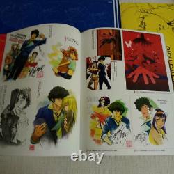 COWBOY BEBOP Toshihiro Kawamoto Animation Art Book Set 9 Shikishi Cards