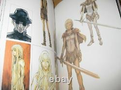 Claymore Illustrations Memorabilia Art Book Norihiro Yagi RARE Manga anime