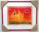 Coca-cola Limited Edition Framed Animation Art Cell From 1990s Setting Sun Ad