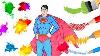 Coloring Pages Superman Drawing Animals Cartoon Art Colours For Kids With Bee Kids 13