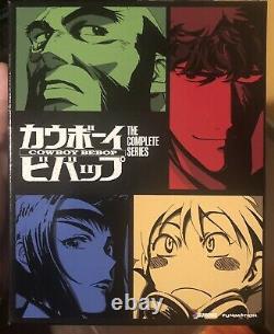 Cowboy Bebop Amazon Collectors Edition/ Exclusive Blu-Ray/ DVD Set Withart Books