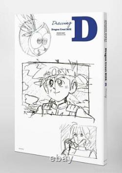 DHL Dragon Quest The Adventure of DAI Dragon Crest BOX (3 Art Book+Sticker Set)