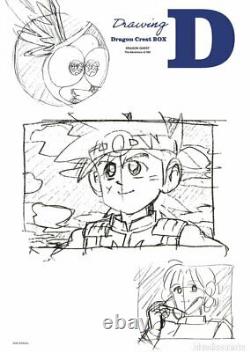 DHL Dragon Quest The Adventure of DAI Dragon Crest BOX (3 Art Book+Sticker Set)