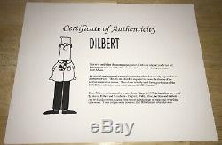 DILBERT Animated Series Original CEL ART Set of TEN, Plus Drawings, etc. NICE