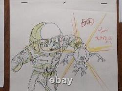 DRAGON BALL GT PAN 1996 Original Genga Animation Art SET Japan Toei Animation