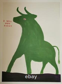 David Shrigley Animal series Set Of Four Exhibition Posters with postcards