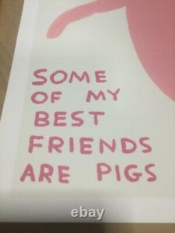 David Shrigley Set Of Four Offical Exhibition Posters Animals In Art