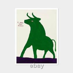 David Shrigley Set Of Four Offical Exhibition Posters Animals In Art New