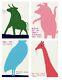 David Shrigley Set Of Four Animals Posters Stunning Large Posters