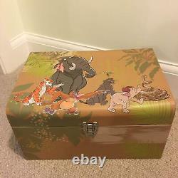 Disney The Jungle Book Toy Storage Chest Box Baloo Mowgli Art Gift Set of 3 New