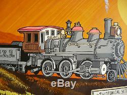 Don Aceto Listed California 3 Set Oil Ca Masterwork Train Folk Modern Animation