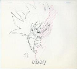 Dragon Ball Z Goten Anime Production Sketch Genga Set Original Art Animation Cel