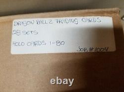 Dragon Ball Z Holo chrome Archive ArtBox 2000 one Case 28 Set-Factory version