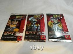 Dragonball Gt Tcg Baby Saga, Art Set Of 3 Sealed Booster Packs 1st Edition