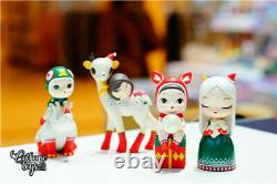 Dream Of Fairy Tale Legend Animal Girl Christmas Lite Art Designer Toy Figure