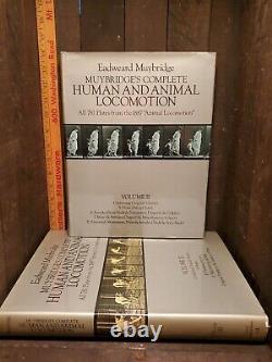 Eadweard Muybridge's Human and Animal Locomotion Complete 3 Volume Set I II III
