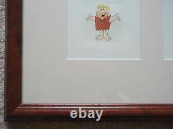 FRAMED Flintstones Set of three hand colored limited edition etchings