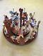 Franklin Mint Treasury Of Carousel Art 1988-complete Set Of 12 Animals With Base
