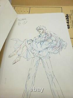 Fate/Zero Ufotable Animation Key Frame Art Sheets and Book Complete Set