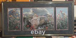 Framed Rod Frederick Summer's Song Set of 3 1508/2500 Limited Edition Print