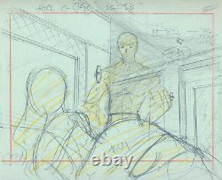 GTO Great Teacher Onizuka anime cel pencil sketch set ORIGINAL animation art Ep4