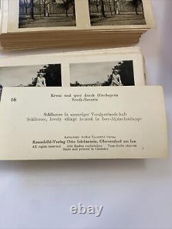 German Deutschland im Raumbild Stereoscope with Cards Very Good Condition